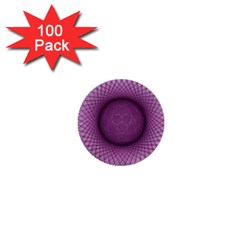 Spirograph 1  Mini Button (100 Pack) by Siebenhuehner