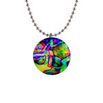 Graffity Button Necklace Front