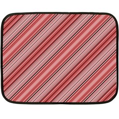 Lines Mini Fleece Blanket (two Sided) by Siebenhuehner