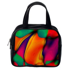 Crazy Effects  Classic Handbag (one Side) by ImpressiveMoments