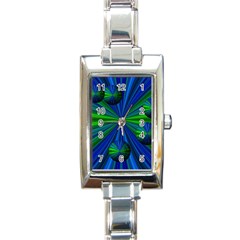 Magic Balls Rectangular Italian Charm Watch by Siebenhuehner