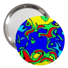 Abstract 3  Handbag Mirror by Siebenhuehner