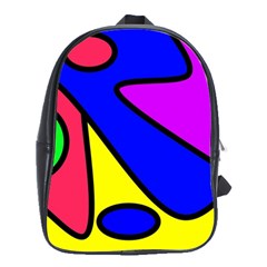 Abstract School Bag (large) by Siebenhuehner