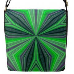 Abstract Flap Closure Messenger Bag (small) by Siebenhuehner