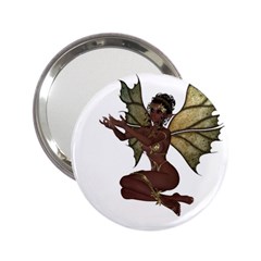 Faerie Nymph Fairy With Outreaching Hands Handbag Mirror (2 25 ) by goldenjackal