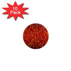 Glitter 3 1  Mini Button Magnet (10 Pack) by MedusArt