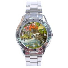 Daniels Mill   Ave Hurley   Stainless Steel Watch by ArtRave2