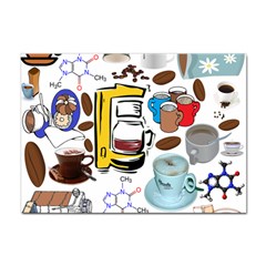 Just Bring Me Coffee A4 Sticker 10 Pack by StuffOrSomething