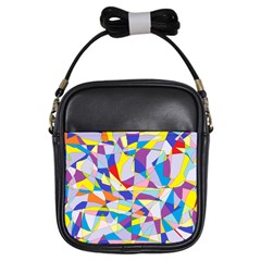 Fractured Facade Girl s Sling Bag by StuffOrSomething