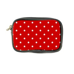 White Stars On Red Coin Purse by StuffOrSomething