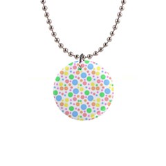 Pastel Bubbles Button Necklace by StuffOrSomething