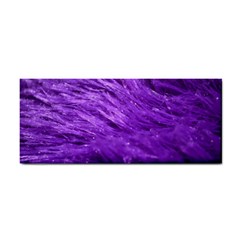 Purple Tresses Hand Towel by FunWithFibro