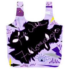 Life With Fibromyalgia Reusable Bag (xl) by FunWithFibro