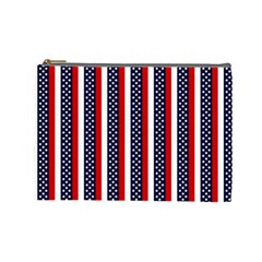 Patriot Stripes Cosmetic Bag (large) by StuffOrSomething