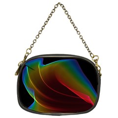 Liquid Rainbow, Abstract Wave Of Cosmic Energy  Chain Purse (one Side) by DianeClancy