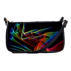 Dancing Northern Lights, Abstract Summer Sky  Evening Bag by DianeClancy