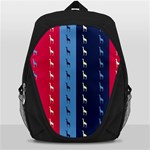 Giraffentapete Backpack Bag Front