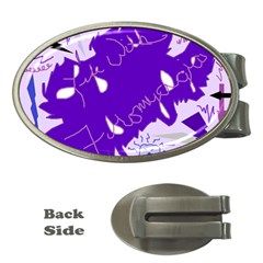 Life With Fibro2 Money Clip (oval) by FunWithFibro