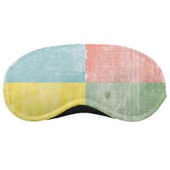 Pastel Textured Squares Sleeping Mask by StuffOrSomething