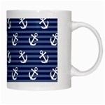 Boat Anchors White Coffee Mug Right