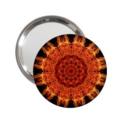 Flaming Sun Handbag Mirror (2 25 ) by Zandiepants