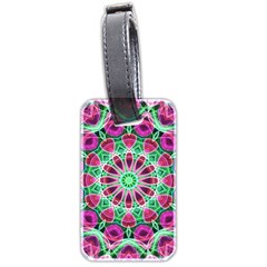 Flower Garden Luggage Tag (two Sides) by Zandiepants