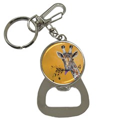 Giraffe Treat Bottle Opener Key Chain by rokinronda