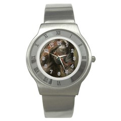 Storm Stainless Steel Watch (slim) by TonyaButcher