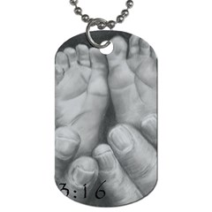 John 3:16 Dog Tag (one Sided) by TonyaButcher