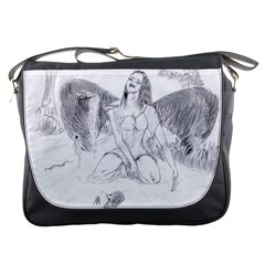 Bleeding Angel 1  Messenger Bag by 55555