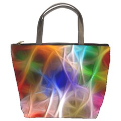 Fractal Fantasy Bucket Handbag by StuffOrSomething