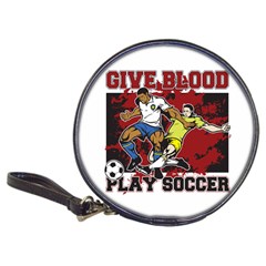 Give Blood Play Soccer Classic 20-cd Wallet by MegaSportsFan