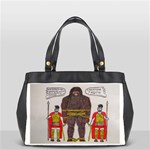 Big Foot & Romans Oversize Office Handbag (Two Sides) Front