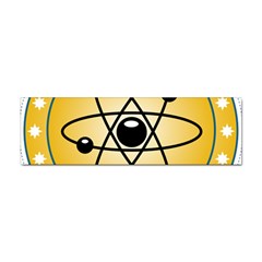 Atom Symbol Bumper Sticker by StuffOrSomething