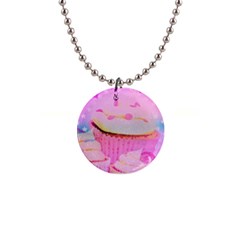 Cupcakes Covered In Sparkly Sugar Button Necklace by StuffOrSomething