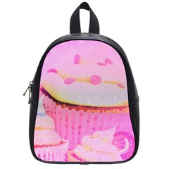 Cupcakes Covered In Sparkly Sugar School Bag (small) by StuffOrSomething