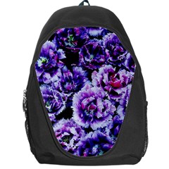 Purple Wildflowers Of Hope Backpack Bag by FunWithFibro