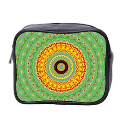 Mandala Mini Travel Toiletry Bag (two Sides) by Siebenhuehner