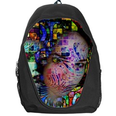 Artistic Confusion Of Brain Fog Backpack Bag by FunWithFibro