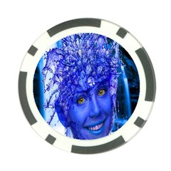 Water Nymph Poker Chip by icarusismartdesigns