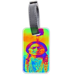 Sitting Bull Luggage Tag (two Sides) by icarusismartdesigns