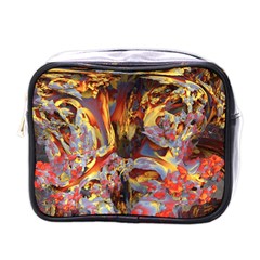 Abstract 4 Mini Travel Toiletry Bag (one Side) by icarusismartdesigns