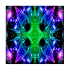 Alien Snowflake Ceramic Tile by icarusismartdesigns