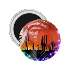 Ghost Dance 2 25  Button Magnet by icarusismartdesigns