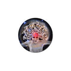 Medusa Golf Ball Marker by icarusismartdesigns