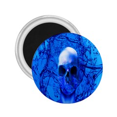 Alien Blue 2 25  Button Magnet by icarusismartdesigns