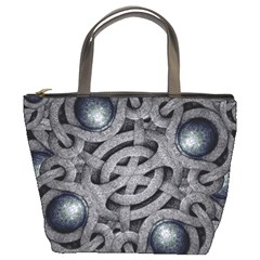 Mystic Arabesque Bucket Handbag by dflcprints