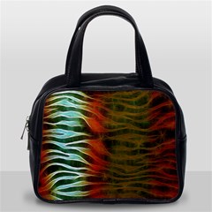 Earthy Zebra Classic Handbag (one Side) by OCDesignss