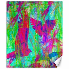 Birds In Flight Canvas 8  X 10  (unframed) by icarusismartdesigns