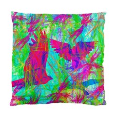 Birds In Flight Cushion Case (two Sided)  by icarusismartdesigns